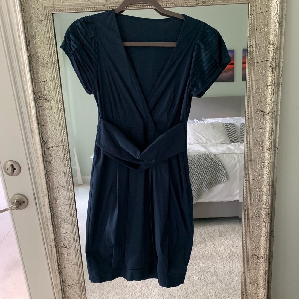 Navy blue dress
